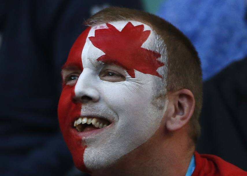 Tifo canadese in onore di Raonic... (Reuters)